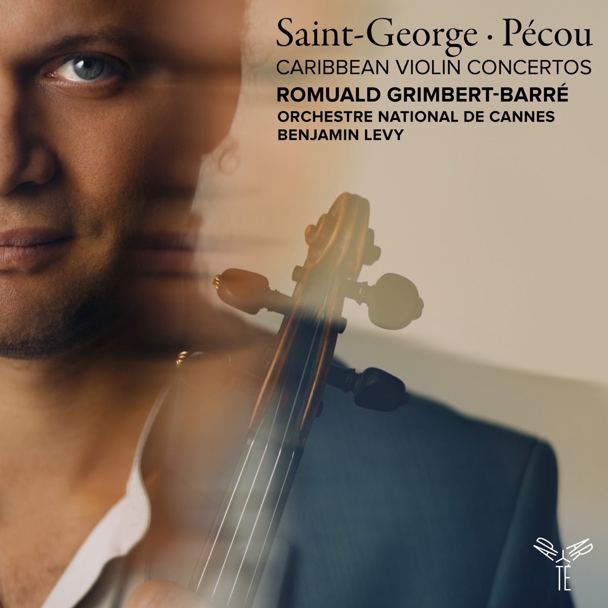 Saint-George & Pécou: Caribbean Violin Concertos 封面