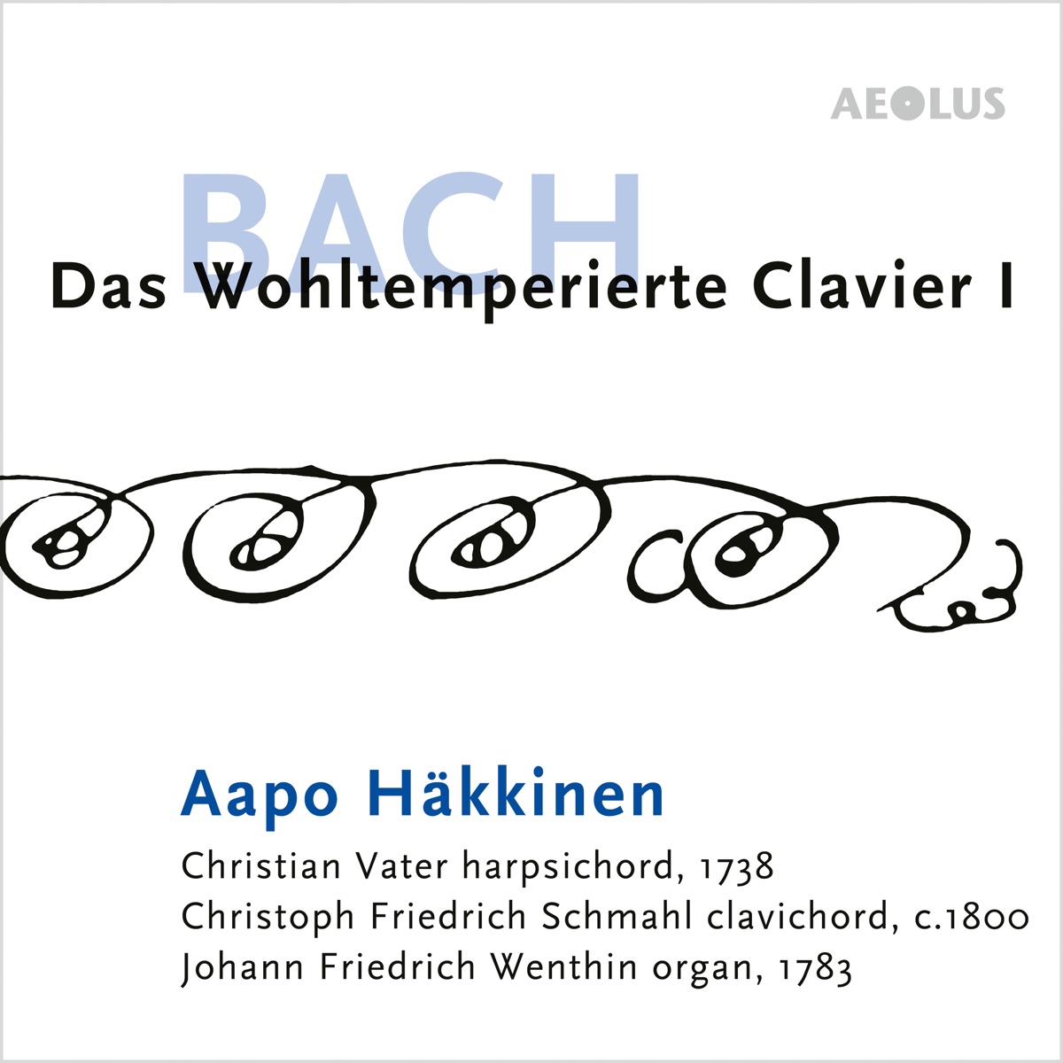 J. S. Bach: Das Wohltemperierte Clavier I 封面
