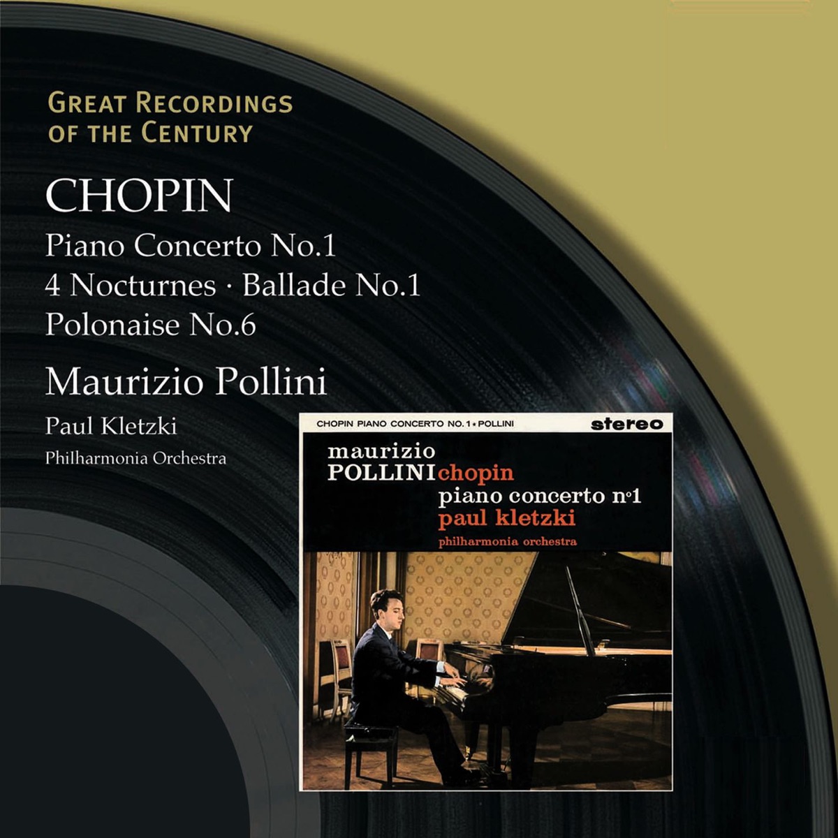 Chopin: Piano Concerto No. 1, 4 Nocturnes, Ballade No. 1 & Polonaise No. 6 封面