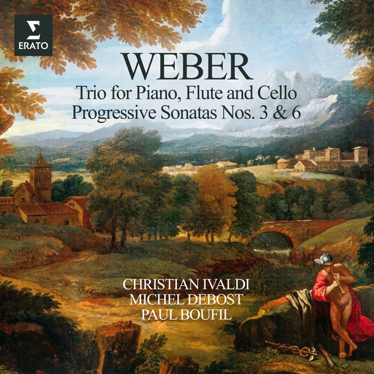 Weber: Trio for Piano, Cello and Flute & Progressive Sonatas No. 3 & 6 封面
