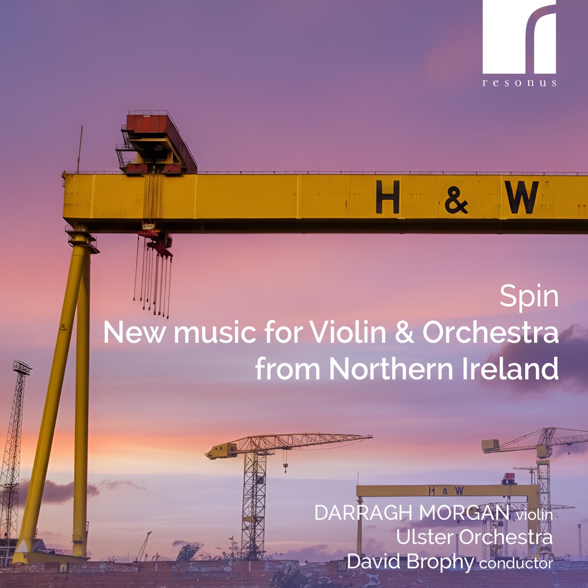 Spin: New Music for Violin and Orchestra from Northern Ireland 封面