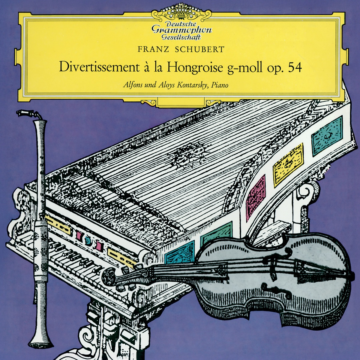Schubert: Divertissement à la hongroise, D. 818 - EP 封面