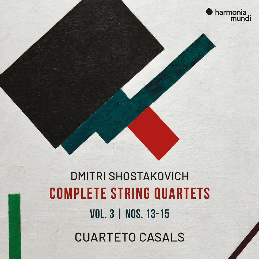 Shostakovich: Complete String Quartets, Vol. 3, Nos. 13-15 封面
